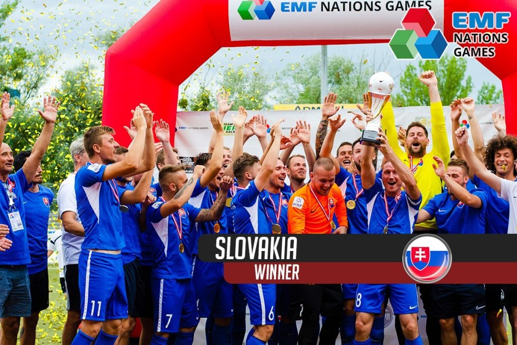 Slovensko víťazom v malom futbale