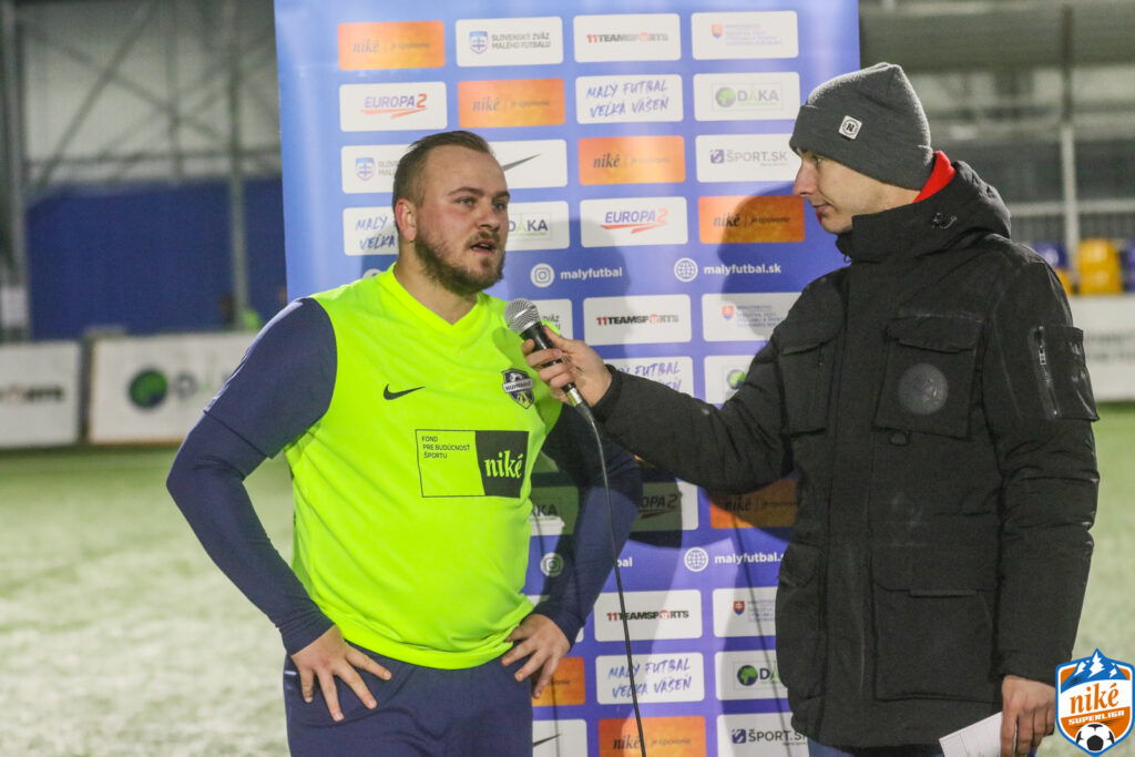 Roland Černák na rozhovore po zápase Niké Superligy